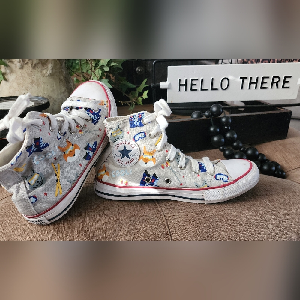 CONVERSE "Wolf Pack" Chuck Taylor All Star High-Top Sneakers